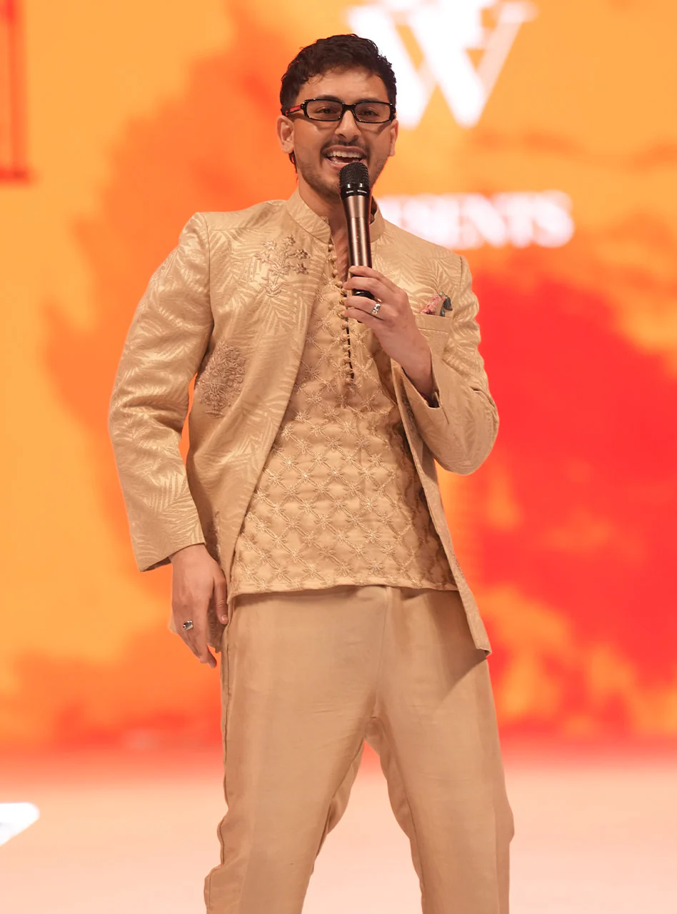 Luminous Gold Prince Suit - Image 4