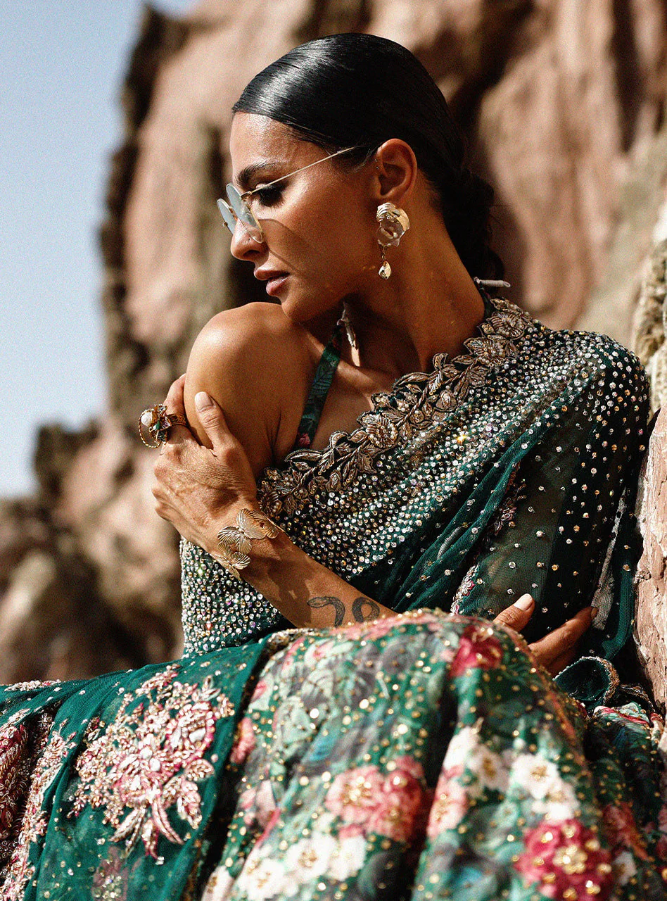 Secret Garden Lehenga - Image 11