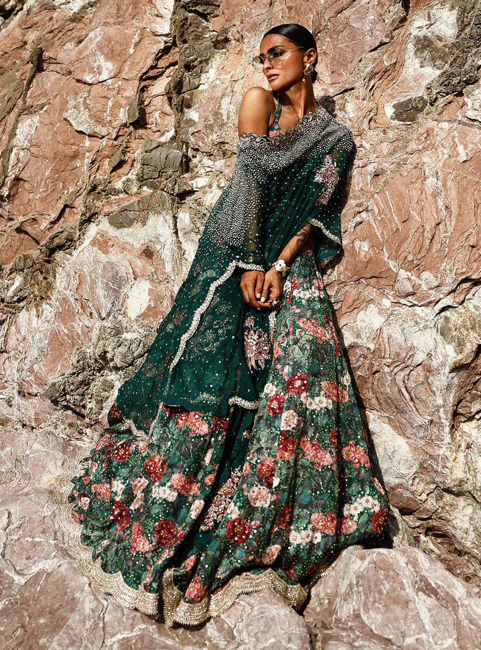 Secret Garden Lehenga - Image 12